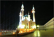 Мечеть  Кул-Шариф. Ночь.